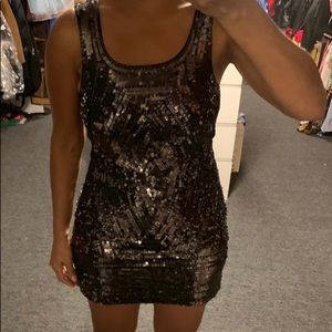 Gryphon Sequence black dress